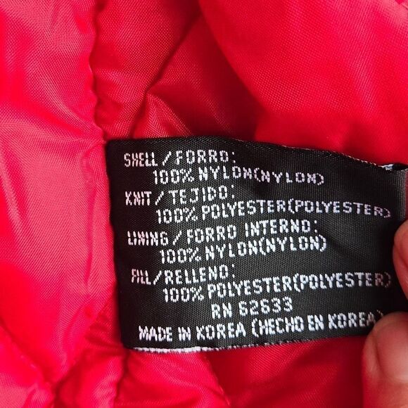 Nwt Chicago Bulls winter jacket Fans Gear NBA licensed mens med red black Jordan - Picture 11 of 16